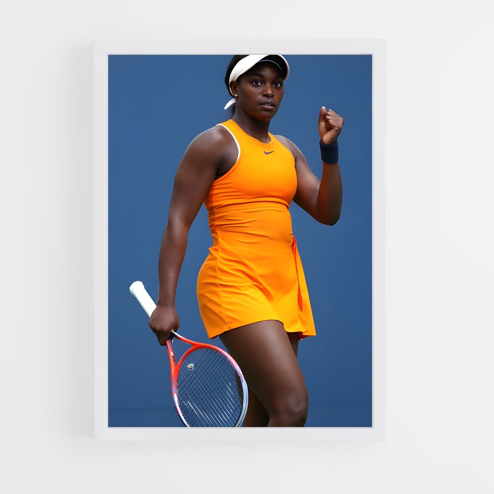 Poster Triomphe de Sloane – affiche Tennis (vue 3)